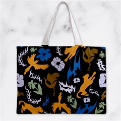 Pattern Design Seamless Texture Zipper Mini Tote Bag from ArtsNow.com Back