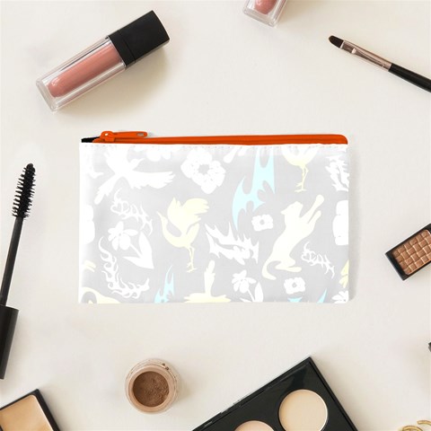 Pattern Design Seamless Texture Cosmetic Bag (XS) from ArtsNow.com Front