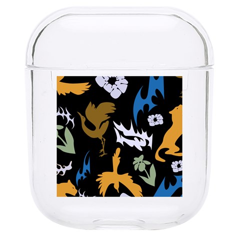 Pattern Design Seamless Texture Hard PC AirPods 1/2 Case from ArtsNow.com Front