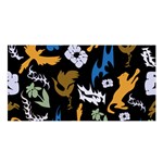 Pattern Design Seamless Texture Satin Shawl 45  x 80 