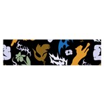 Pattern Design Seamless Texture 16 x 60  Oblong Satin Scarf