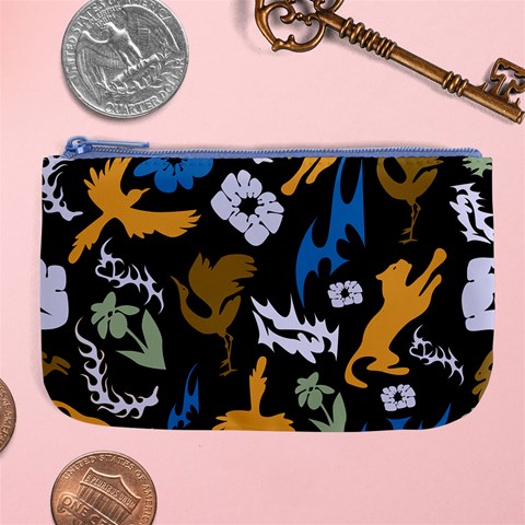 Pattern Design Seamless Texture Large Coin Purse from ArtsNow.com Front