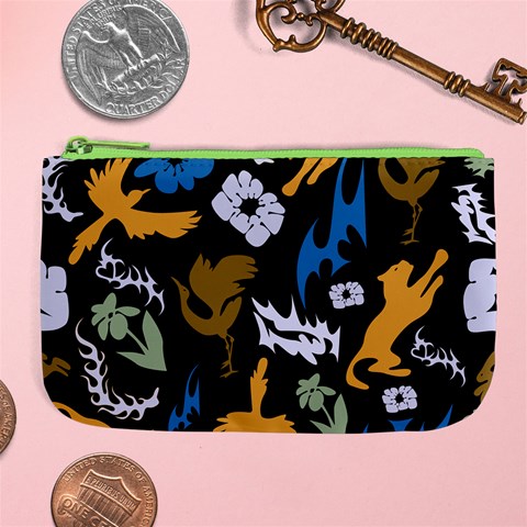 Pattern Design Seamless Texture Large Coin Purse from ArtsNow.com Front