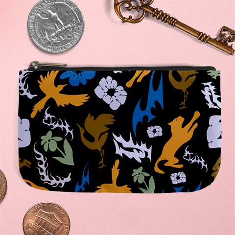 Pattern Design Seamless Texture Large Coin Purse from ArtsNow.com Front