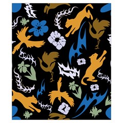 Pattern Design Seamless Texture Drawstring Pouch (XS) from ArtsNow.com Back