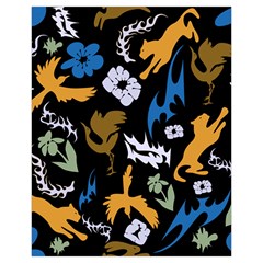 Pattern Design Seamless Texture Drawstring Pouch (XL) from ArtsNow.com Back