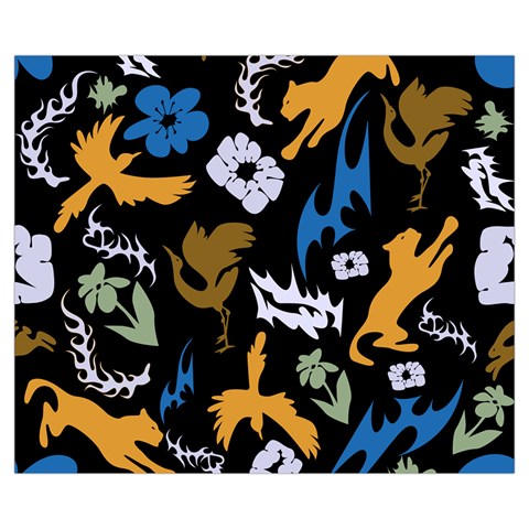 Pattern Design Seamless Texture Medium Tote Bag from ArtsNow.com Front