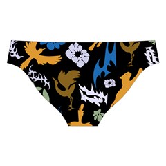 Pattern Design Seamless Texture Cross Back Hipster Bikini Set from ArtsNow.com Back Under