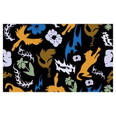 Pattern Design Seamless Texture Kids  Hooded Rain Ponchos from ArtsNow.com Pocket Cover