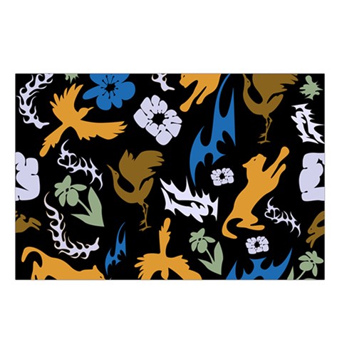 Pattern Design Seamless Texture Belt Pouch Bag (Small) from ArtsNow.com Loop