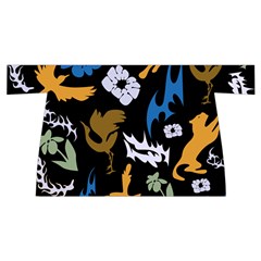 Pattern Design Seamless Texture Wristlet Pouch Bag (Small) from ArtsNow.com Back