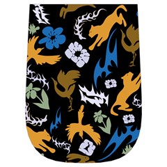 Pattern Design Seamless Texture Wristlet Pouch Bag (Small) from ArtsNow.com Left Side