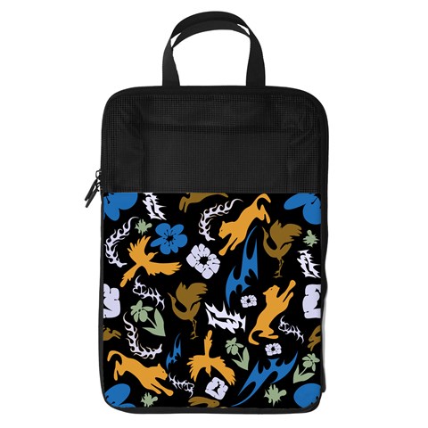 Pattern Design Seamless Texture Foldable Shoe Storage Bag from ArtsNow.com Front