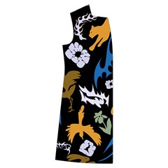 Pattern Design Seamless Texture Kids  Long Sleeve Velvet Lounge Robe from ArtsNow.com Front Right