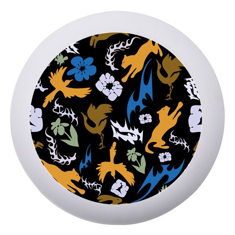 Pattern Design Seamless Texture Dento Box with Mirror from ArtsNow.com Front