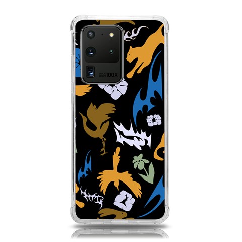 Pattern Design Seamless Texture Samsung Galaxy S20 Ultra 6.9 Inch TPU UV Case from ArtsNow.com Front