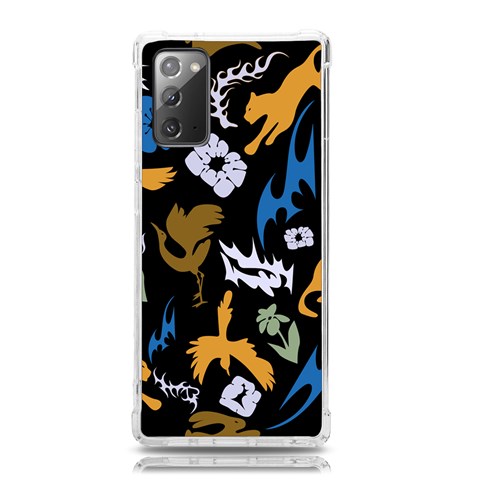Pattern Design Seamless Texture Samsung Galaxy Note 20 TPU UV Case from ArtsNow.com Front