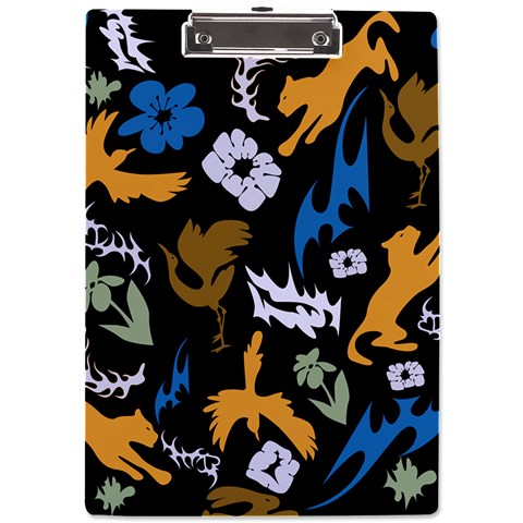 Pattern Design Seamless Texture A4 Acrylic Clipboard from ArtsNow.com Front