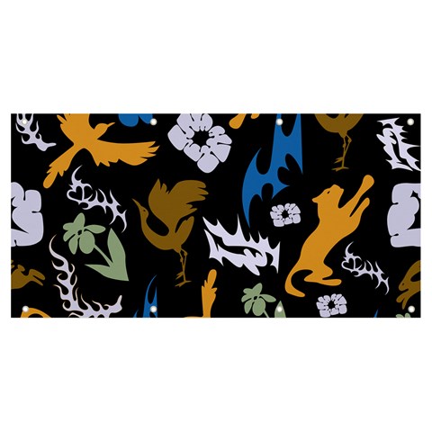 Pattern Design Seamless Texture Banner and Sign 8  x 4  from ArtsNow.com Front