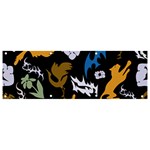 Pattern Design Seamless Texture Banner and Sign 9  x 3 