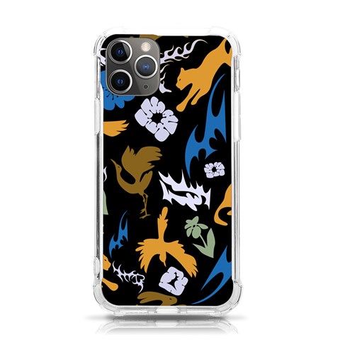 Pattern Design Seamless Texture iPhone 11 Pro 5.8 Inch TPU UV Print Case from ArtsNow.com Front
