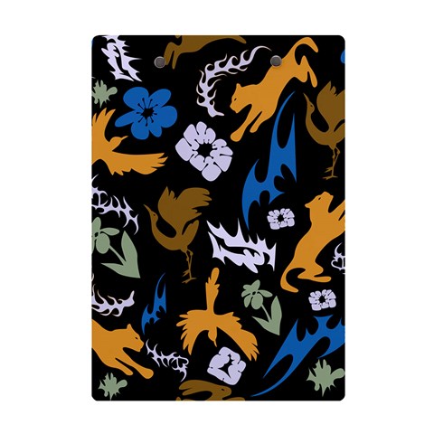 Pattern Design Seamless Texture A5 Acrylic Clipboard from ArtsNow.com Back