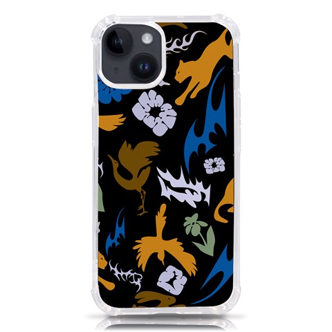 Pattern Design Seamless Texture iPhone 14 TPU UV Print Case from ArtsNow.com Front