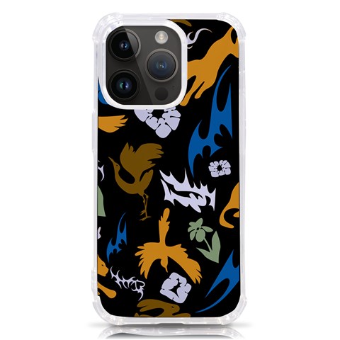 Pattern Design Seamless Texture iPhone 14 Pro TPU UV Print Case from ArtsNow.com Front