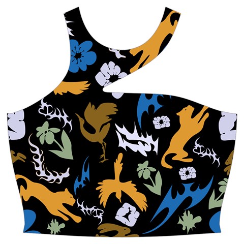 Pattern Design Seamless Texture Cut Out Top from ArtsNow.com Front