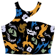 Pattern Design Seamless Texture Cut Out Top from ArtsNow.com Front