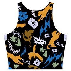 Pattern Design Seamless Texture Cut Out Top from ArtsNow.com Back