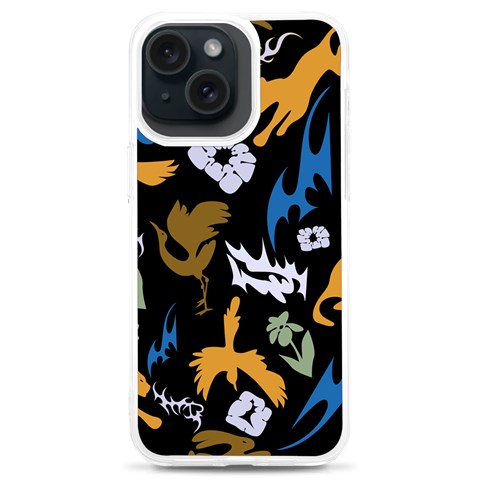 Pattern Design Seamless Texture iPhone 15 Plus TPU UV Print Case from ArtsNow.com Front