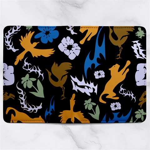 Pattern Design Seamless Texture Microfiber PU Leather Passport Holder from ArtsNow.com Full