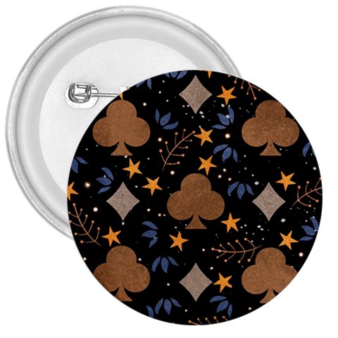 Seamless Pattern Repeat Repetition 3  Buttons from ArtsNow.com Front