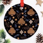 Seamless Pattern Repeat Repetition Ornament (Round)