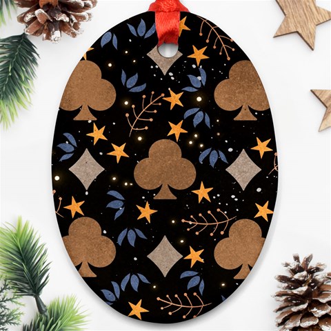 Seamless Pattern Repeat Repetition Ornament (Oval) from ArtsNow.com Front