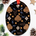 Seamless Pattern Repeat Repetition Ornament (Oval)
