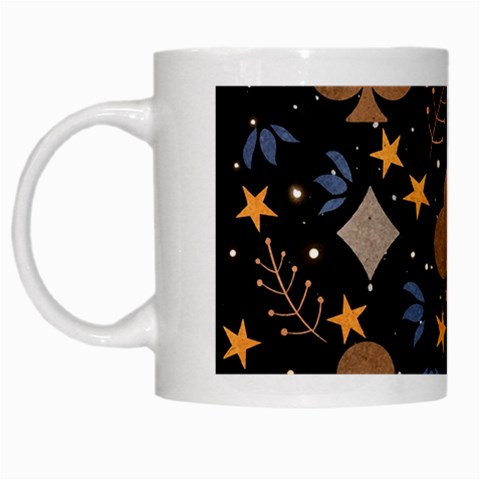 Seamless Pattern Repeat Repetition White Mug from ArtsNow.com Left