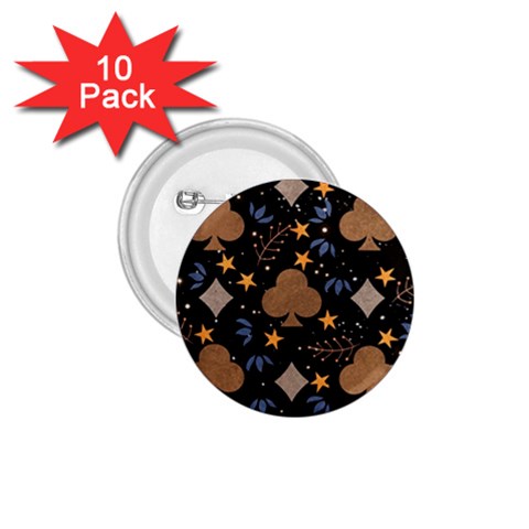 Seamless Pattern Repeat Repetition 1.75  Buttons (10 pack) from ArtsNow.com Front