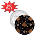 Seamless Pattern Repeat Repetition 1.75  Buttons (100 pack) 