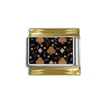 Seamless Pattern Repeat Repetition Gold Trim Italian Charm (9mm)