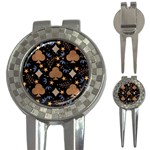 Seamless Pattern Repeat Repetition 3-in-1 Golf Divots