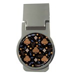 Seamless Pattern Repeat Repetition Money Clips (Round) 