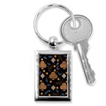 Seamless Pattern Repeat Repetition Key Chain (Rectangle)
