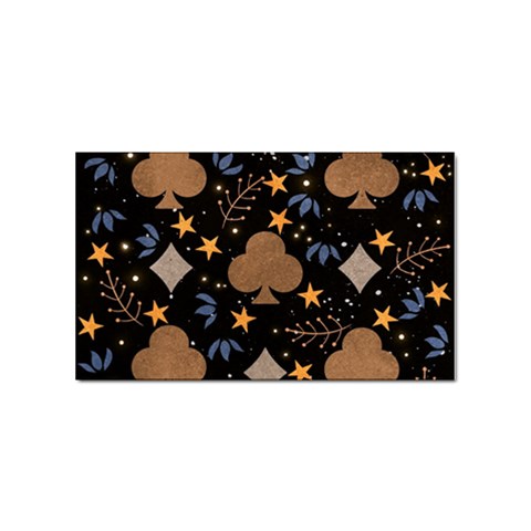 Seamless Pattern Repeat Repetition Sticker (Rectangular) from ArtsNow.com Front