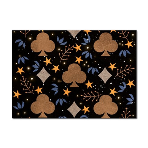Seamless Pattern Repeat Repetition Sticker A4 (100 pack) from ArtsNow.com Front