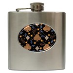 Seamless Pattern Repeat Repetition Hip Flask (6 oz)