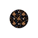 Seamless Pattern Repeat Repetition Golf Ball Marker (4 pack)
