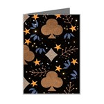 Seamless Pattern Repeat Repetition Mini Greeting Card