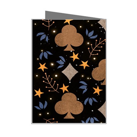 Seamless Pattern Repeat Repetition Mini Greeting Card from ArtsNow.com Right